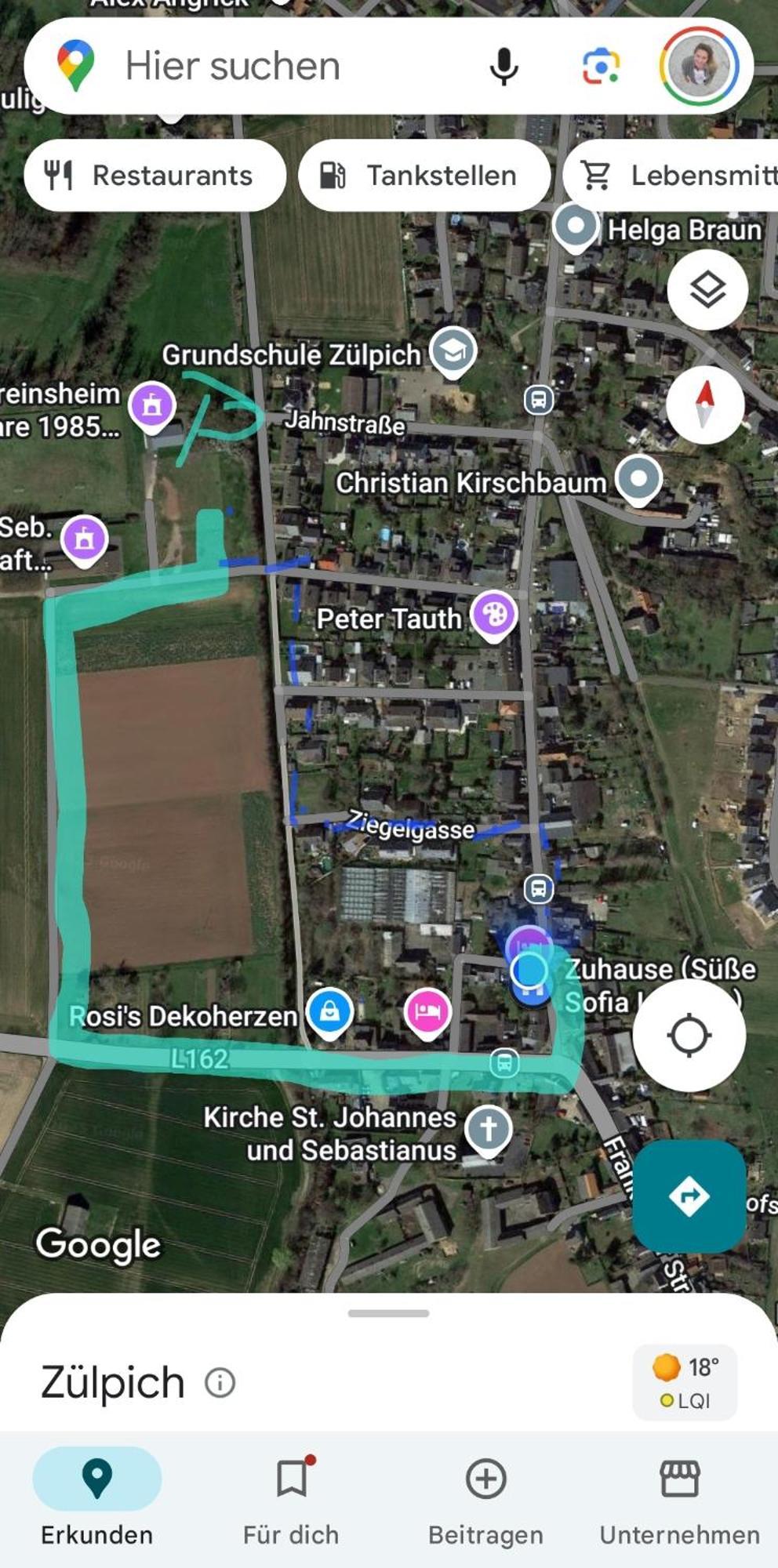 Private 1-2,5 -Zimmer-Wohnung Mit Terrasse Zulpich Eksteriør billede